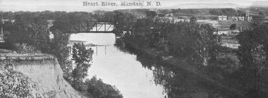 Heart River bridge