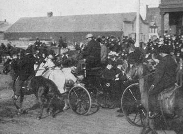 Historic image from the April 1903 President Theodore Roosevelt Returns page