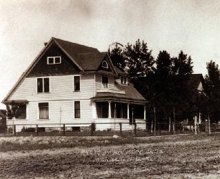 Historic view of the Ellis-Uden Home