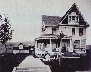 Historic view of the Freeburg-Esser Home