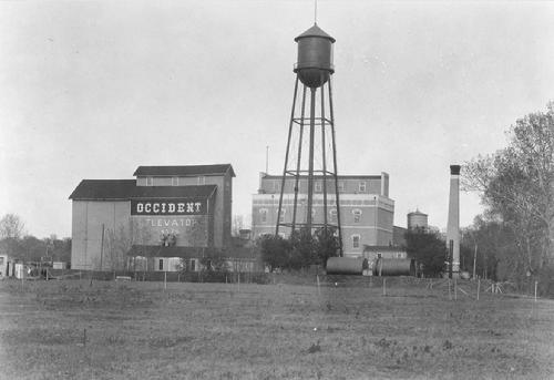 Historic image from the Mandan Flour Mill page