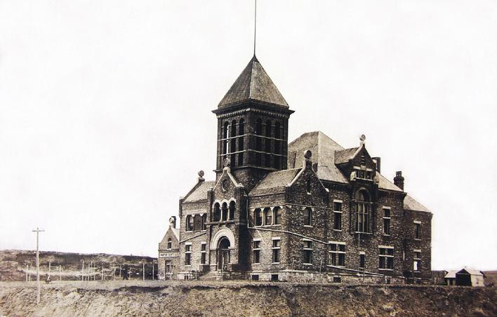 Morton County Courthouse around 1913