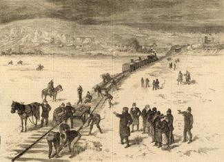 Historic image from the "Red Trail" aka State Route 3 page
