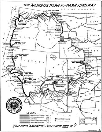 Historic image from the "Red Trail" aka State Route 3 page