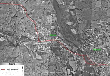 Historic image from the "Red Trail" aka State Route 3 page