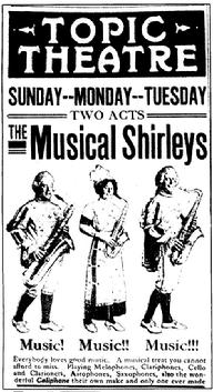 Historic image from the Topic Theatre / Family Theater page