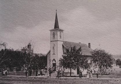 Historic image from the First Presbyterian Church page