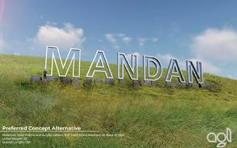 Historic image from the Mandan Hill page