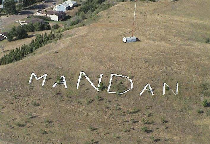 Historic image from the Mandan Hill page
