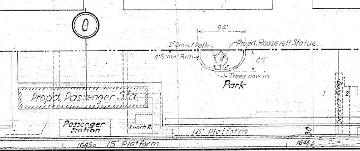 Historic image from the Roughrider Statue page