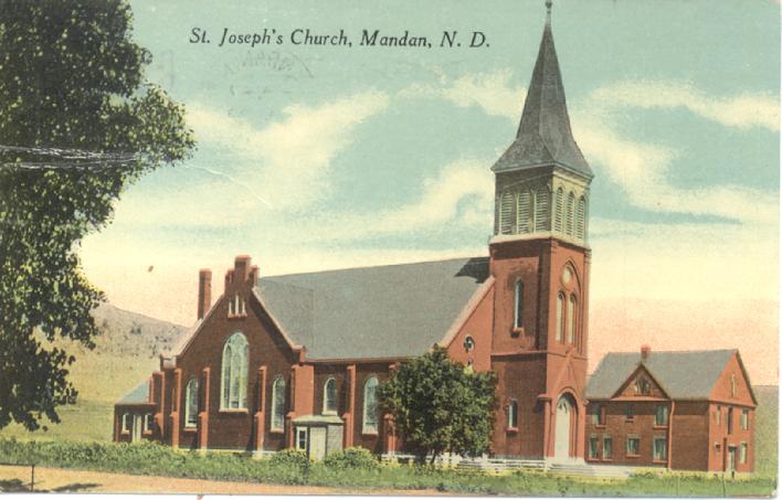 Historic image from the St. Joseph Catholic Church page