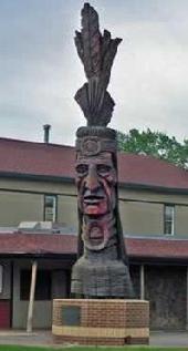 Historic image from the Whispering Giant Sculpture page