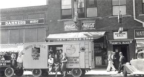 Historic image from the Answers for Questions about Mandan's History page
