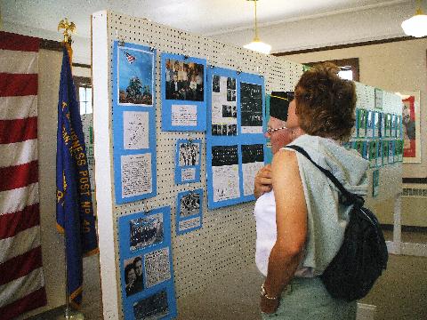 Historic image from the World War II Exhibit July 2008 page