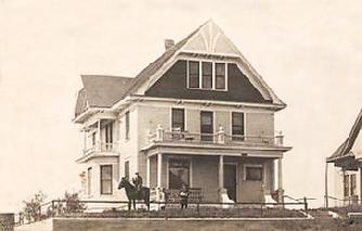 Historic view of the Olson-Brick Home