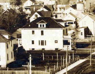 Historic view of the Stutsman-Wyatt Home
