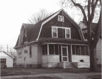 Historic view of the Swanson-Reichman Home