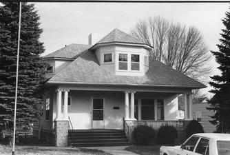 Front of the Welch-Ness Home in 1980